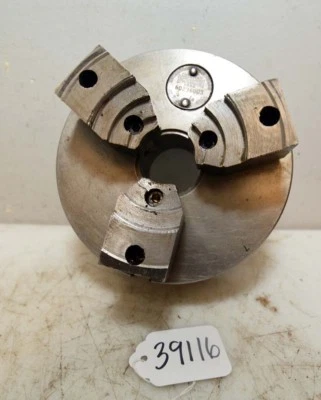 Mandril Cushman 6" 3 mordazas, respaldo plano sin placa (Inv.39116) Foto 1 de 3