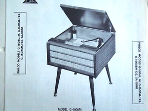 Original Sams Photofact Handbuch PHILCO G-1606L, G-1606SL-123, SA-1000 (460) - Bild 1 von 1