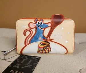 Loungefly Disney Pixar Ratatouille Remy Dish Cooking Zip Around Wallet NEW - Picture 1 of 11