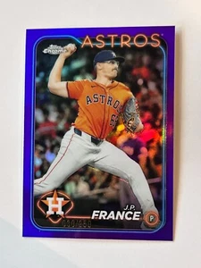 2024 Topps Chrome Update Series - #USC71 J.P. France - Purple Refractor /250 - Picture 1 of 2