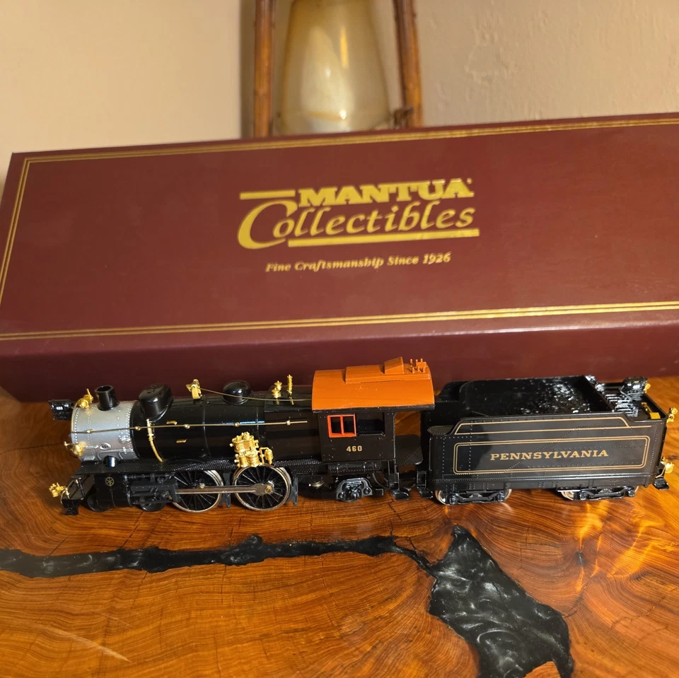 Mantua HO Scale 4-4-2 Steam Locomotive #460 “Lindbergh Special” – Pennsylvania - Image 1 of 4