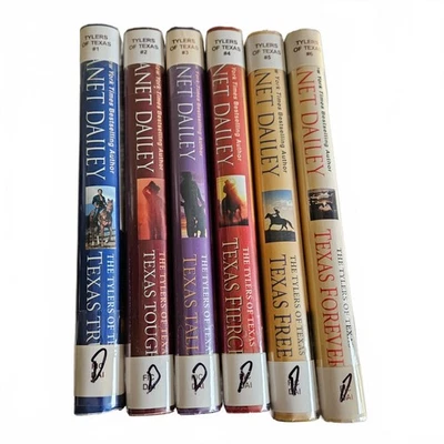 Janet Dailey The Tylers of Texas Hardcover Entire Series 1 to 6 Western Romance Foto 1 de 4