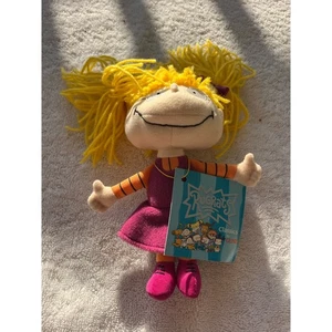 Gund Nickelodeon Classics Rugrats Angelica 7 Zoll Plüsch 2000 #7240 Neu mit Etikett - Bild 1 von 3