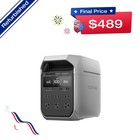 EcoFlow DELTA 3 Plus 1024Wh 1800W Portable Power Station LFP Battery Refurbished