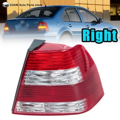 Luz trasera derecha para Volkswagen VW Jetta MK4 GLI sedán 1999-2007 sin bombilla Foto 1 de 4