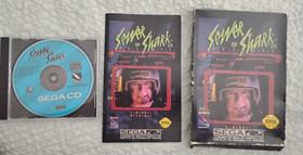 Sewer Shark for Sega CD.  Game, case, manual.  Box has wear