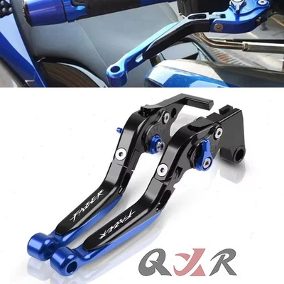 CNC Adjustable Brakes Clutch Levers Handle For Yamaha FZ6 FAZER FZ1 Fazer FZ8 - Image 1 of 4