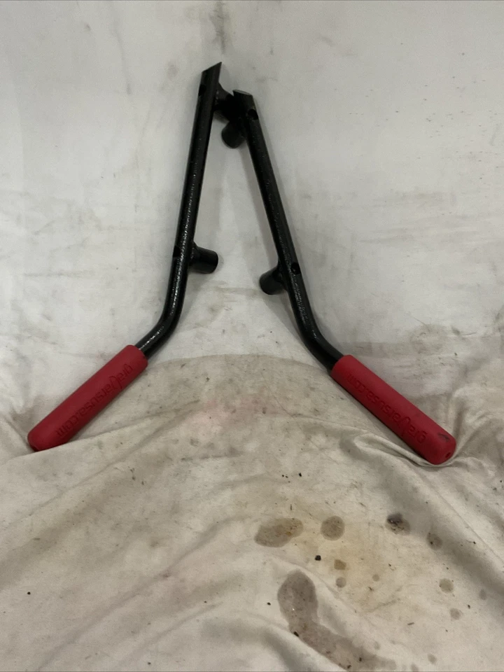 Red &Black Rear Grab Handles Roll Bar Fit Jeep JK Wrangler 2007-2018 Foto 1 de 1