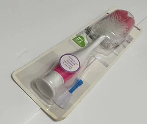 Munchkin Sponge Baby Bottle Brush with Nipple Brush inside the Handle - Picture 1 of 3