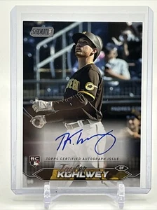 2024 Topps Stadium Club Baseball Auto On-Card Taylor Kohlwey RC #SCBA-TKO Padres - Picture 1 of 3