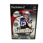 NFL GameDay 2003 (Sony PlayStation 2, 2002) PS2 probado sin manual Tom Brady