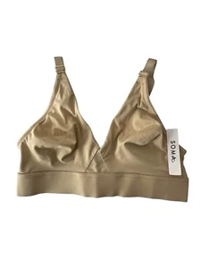 Soma Bra Women Small Warm Amber Comfy Soft New - Picture 1 of 5