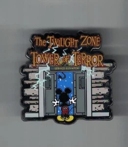 Disney The Twilight Zone Tower of Terror Service Elevator Mickey Mouse Pin - Picture 1 of 1