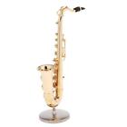1:12 Mini Saxophone Model Mini Alto Saxophone Tenor Musical Instrument for