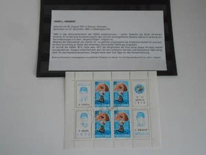 Apollo 13 Block original signiert John Swigert Space - Bild 1 von 1