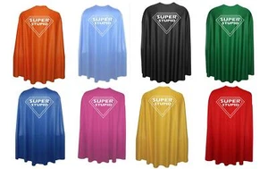 Adults 35" Length Super Stupid Superhero Cape Stag Hen Party Fancy Dress - Picture 1 of 1