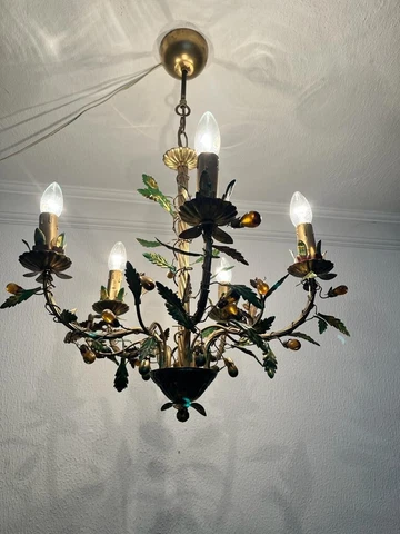 Vintage Island Light Chandelier Wrought Iron Lighting Ceiling Pendant Fixture Cover