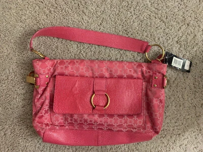 Vintage 90s Y2K Early 2000s Pink Baguette Bags Purse UNIF Dolls Kill USED - Image 1 of 4