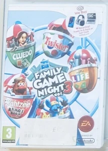 Hasbro Family Game Night 3 - Nintendo Wii Action Adventure Video Game Complete - Picture 1 of 1