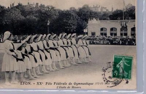 CPA 69 LYON XXe FETE FEDERALE DE GYMNASTIQUE 1910 L'ETOILE DE MONACO (GROS PLAN - Picture 1 of 1