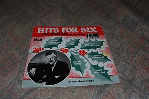 HITS FOR SIX WITHIAN STEWART AT PIANO 7" PIC SLEEVE SINGLE - Bild 1 von 1