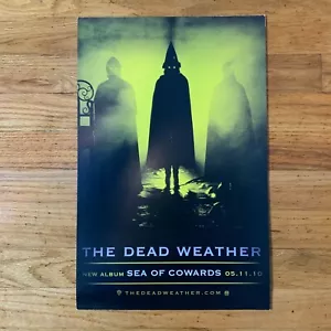 The Dead Weather Sea Of Cowards Promo Poster 2010 Third Man Records Jack White - Picture 1 of 1