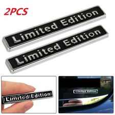2Pcs Limited Edition Metal Auto Sticker Badge Decal Motorcycle Sticker Emblem