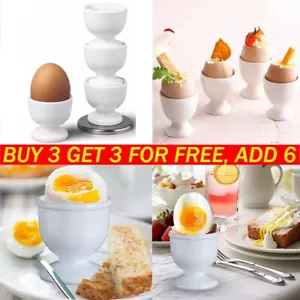 1x Egg Cup for Breakfast Boiled Eggs Novelty Egg Holder Kitchen Home Tableware - Picture 1 of 20