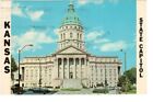 Topeka Kansas State Capitol Chrome Postcard Posted 1983