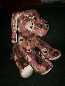 Build A Bear Workshop Jonas Brothers Dog Plush Stuffed Animal Brown Music Puppy - Picture 1 of 7