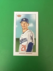 2021 Topps T206 Walker Buehler LA Los Angeles Dodgers Online Exclusive Mini - Picture 1 of 2