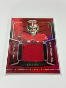 2018 Certified New Generation Jerseys Mirror Red #13 Dante Pettis /299 - Picture 1 of 2