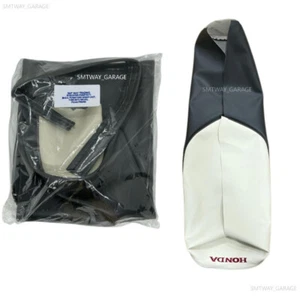 FUNDA ASIENTO GRIS OSCURO CON CORREA C50 C70 C90 HONDA PASSPORT MOTO 620MM LARGO - Imagen 1 de 6