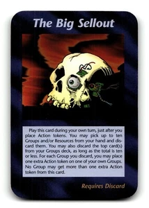 The Big Sellout card Unlimited INWO Illuminati New World Order - Picture 1 of 4