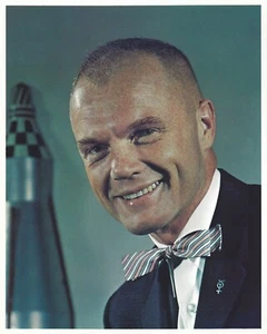 NASA ORIGINAL JOHN GLENN MERCURY BUSINESS SUIT LITHOGRAPH - Picture 1 of 1