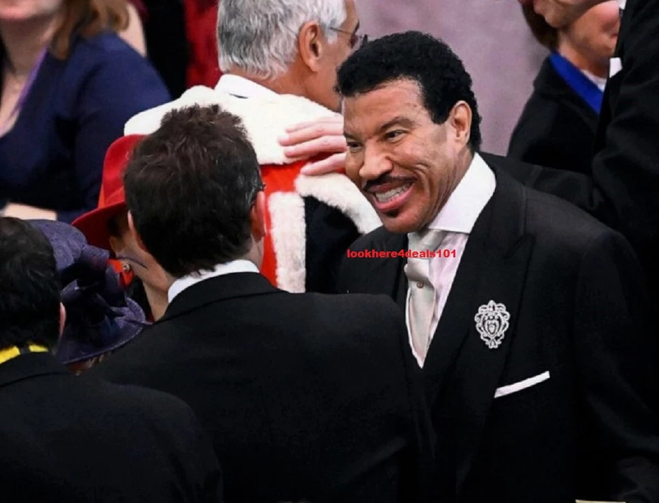 KING CHARLES III Coronation Photo 4x6 Lionel Ritchie London England Memorabilia - Image 1 of 1