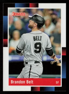 2022 Donruss Brandon Belt #268 San Francisco Giants Baseball Card - Picture 1 of 2