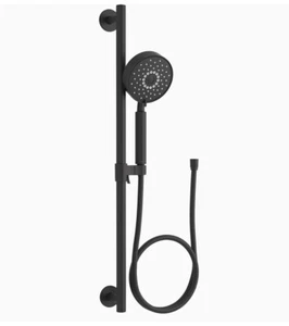 Kit de ducha de mano KOHLER K-22178-G-BL Purist 1,75 GPM con catalizador en negro mate - Imagen 1 de 4