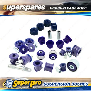 Front + Rear SuperPro Suspenison Bush Kit for Mitsubishi Colt RG 2004-2012 - Picture 1 of 2