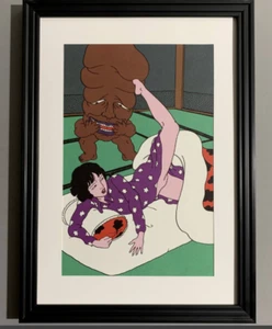 Toshio Saeki Print Erotic SM Select Japanese 1973 Modern Shunga from JAPAN - Picture 1 of 1