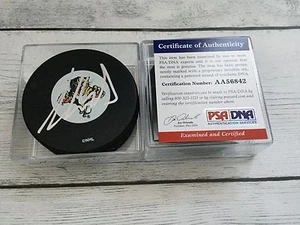 Disco de Hockey Aaron Ekblad Firmado por los Florida Panthers PSA ADN Autenticidad Autografiado a - Imagen 1 de 2
