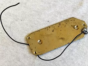 1985 Ibanez RB999 Roadstar II Bass Guitar Neck Pickup Original Ground Plate - Picture 1 of 12