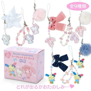 Sanrio Figuren Secret Strap Heisei Charakterband komplett alle 9 Typen Kostenloser Versand - Bild 1 von 10