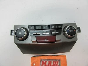 FITS LEGACY TEMPERATURE CONTROL UNIT HAZARD SWITCH A/C DEFROST DIAL FACE PLATE - Picture 1 of 10