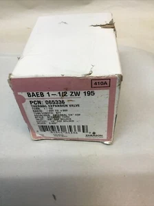 Emerson BAEB 1-1/2 ZW 195 PCN: 065336 Thermal Expansion Valve NEW - Picture 1 of 6