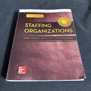 Staffing Organizations 9th Edition International Paperback Ninth Edition - Foto 1 di 1