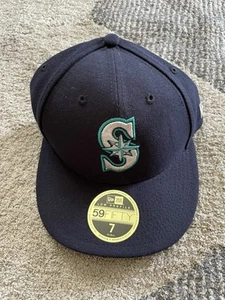New Era 59Fifty Low Profile Seattle Mariners Mütze Größe 7 NEU - Bild 1 von 4