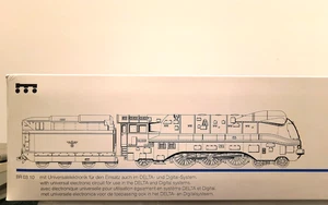 MARKLIN HO 3489 STREAMLINED BR 03.10 DR BLUE NEW IN BOX / PAPERWORK '94 EXCLUSIV - Picture 1 of 16