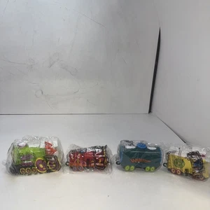 Vintage Whataburger Kinder Mahlzeit Zug Set / Whataville 2001 Express komplett 4 Stück - Bild 1 von 5