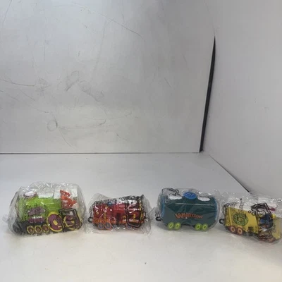 Vtg Whataburger Kid's Meal Train Set / Whataville 2001 Express Complete 4 Pack - Image 1 of 4